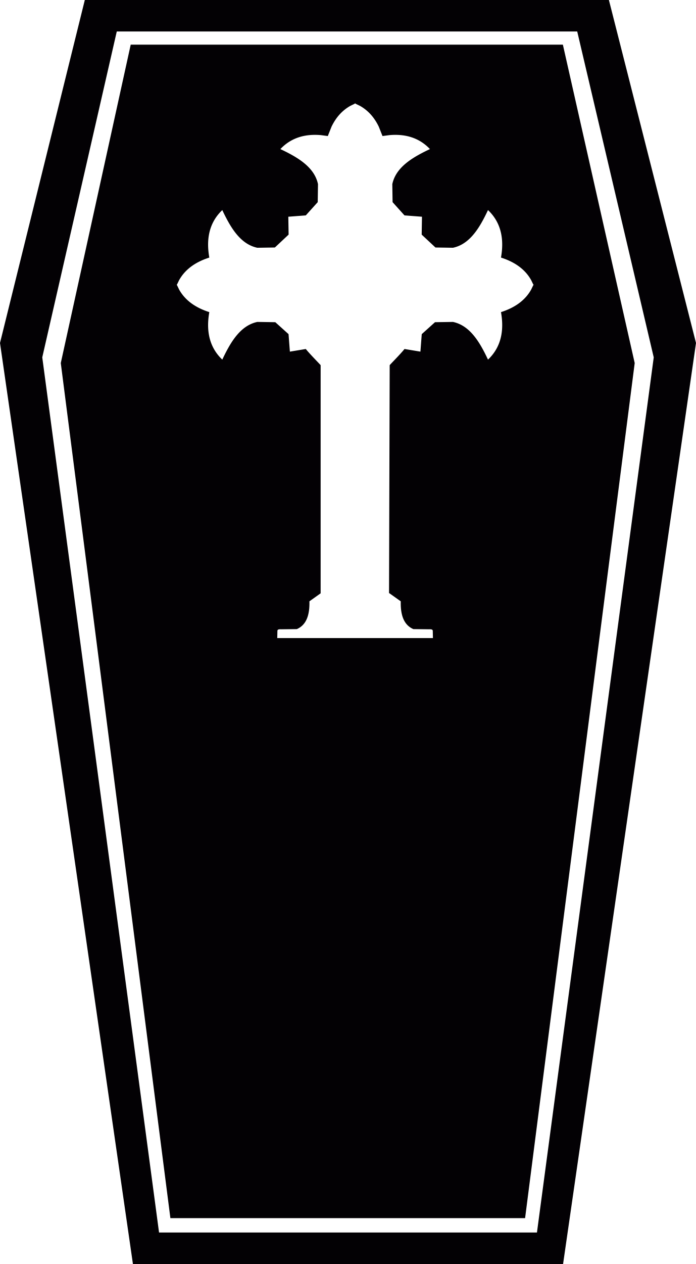 Coffin Of Count Dracula Line Art Illustration Svg Free Vectors